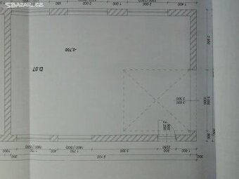 Pronajem skladu- garáže 55m2 v Jablonci nad Nisou, vyska str