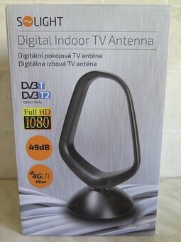 Anténa pokojová digitální DVB-T2