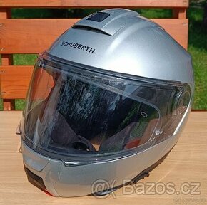 Přilba Schuberth C5 stříbrná, vel. XL/61
