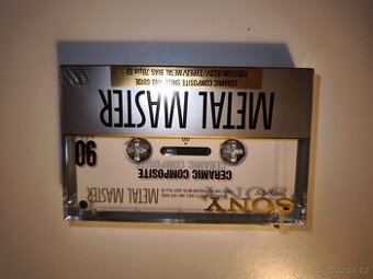 Nová zabalená sbírková audiokazeta Sony Metal Master 90,čti