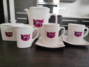 Čajová / kávová souprava porcelán Whiskas