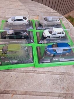 Nové modely Škoda 1:43