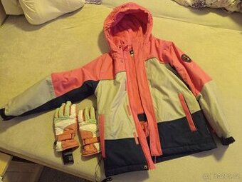 Dívčí zimní bunda Alpine pro 140/146