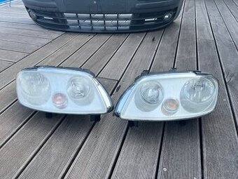 Nárazník Vw Caddy s předními světly