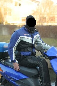 Zánovní textilní bunda na motorku, na skútr, vel. M