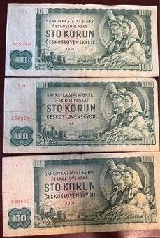100 Kčs 1961 ČSSR