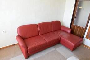 Sedací souprava rohová - kůže