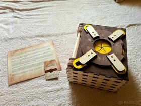Codex Silenda - drevene mechanicke puzzle - 1