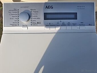 PRACKA AEG,HORNI PLNENI,DISPLEJ,6KG,JAKO NOVA,