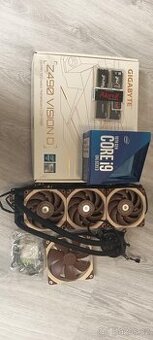 I9 10900K, Gigabyte Z490 Vision D, 64GB RAM DD4 3200, Fracta