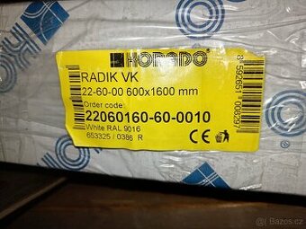 Radiátor VK 22 600x1600