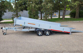 Sklopka Temared, ALU bočnice, 406x204cm, 2700kg, nájezdy