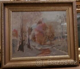 Rám obrazu z masivního dřeva