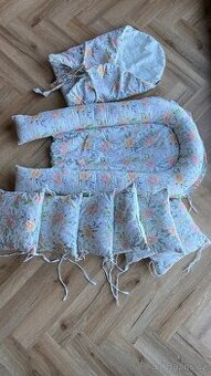 Set do postýlky - hnízdečko a zavinovačka