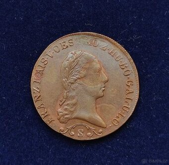 1 krejcar 1812 S František I