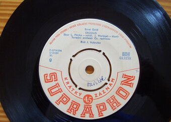 SP deska Malásek- Exodus,Dárek na..1964/98/