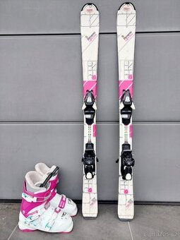 Dívčí lyže DYNAMIC LIGHT ELVE, 120 cm + lyžáky NORDICA