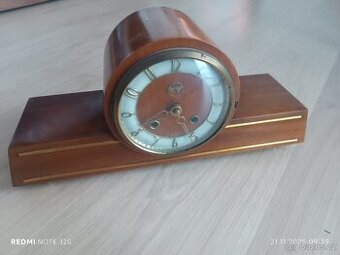 Starožitné krbové hodiny weimar