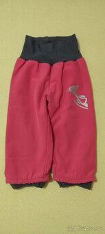 dětské softshellové kalhoty 15-18 měsíců