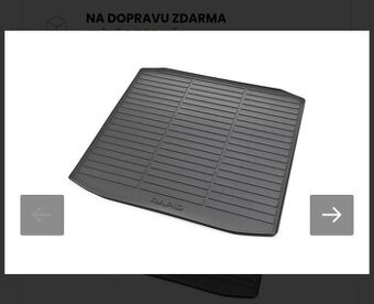Prodám Škoda Rapid-Gumový koberec do kufru original