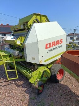 2005 CLAAS VARIANT 260 Německý lis na balíky, sit, rotor