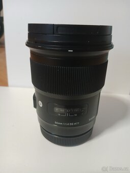 Prodám objektiv Sigma 50 mm f/1,4 DG HSM Art pro Canon