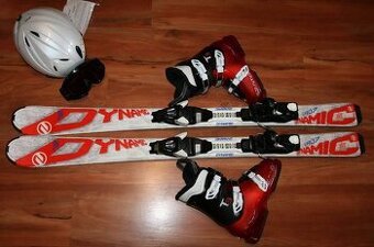 lyže dynamic 120 cm , lyžáky dalbello
