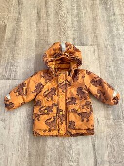 Zimní bunda s dinousaury Lindex