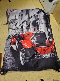 Designový sedací  vak 189x140cm s autem popruhy