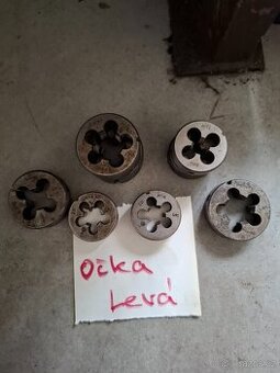 Závitníky a očka-Levé