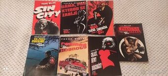 Komiks Sin City 1-7 první vydání komplet