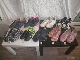 Dětské boty různé 35-36