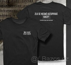 Tričko k filmu Muž, který stal v cestě, nové, velikost M