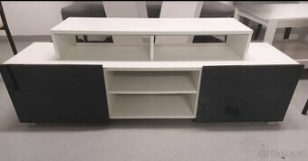 TV stolek – černý vysoký lesk