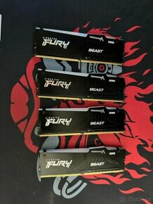 Kingston FURY 16GB DDR5 6000MHz CL36 Beast Black RGB Ramky 6