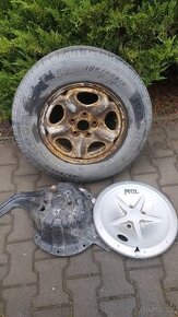 Land rover freelander rezerva s držákem