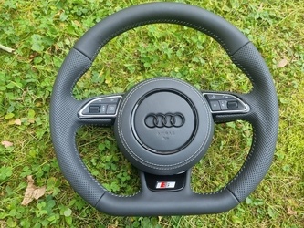 VOLANT AUDI KOŽENÝ MULTIFUNKCNY s AIRBAGOM