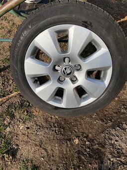 Alu kola 16” 5x112 a letní pneu 205/55/R16