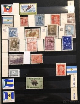 Album známek Amerika, USA, Latinská Amerika