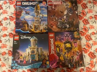 Lego 71477 43224 76266 71771 nové, Nerozbalené