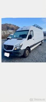 MERCEDES SPRINTER 319 190PS 3.0D XXL 4,7M LOŽNÁ ČR PO SERVI.