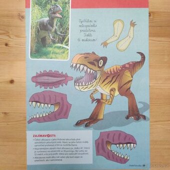 Vystřihovánka Allosaurus