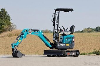 minirypadlo, minibagr, bagr, motor kubota