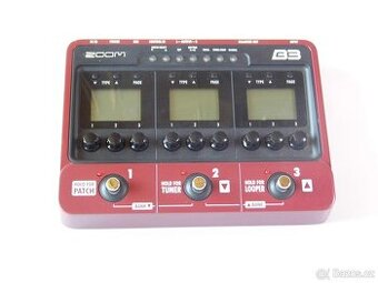 Multiefekt Zoom B3 na basu