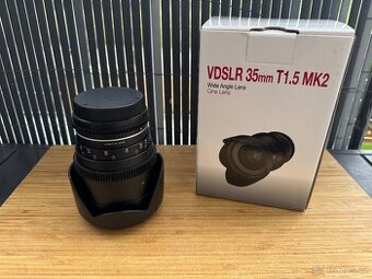 Samyang 35mm T1.5 VDSLR Mark II
