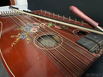 Raritní citera Violin Zither typu Pianoette Ukelin - 1