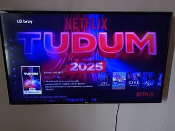 Prodám Led TV LG Smart 43" Úhlopříčka 108 Cm Top Stav