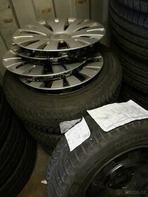 sada zimních kol včetně poklic-Michelin 185/65 R15