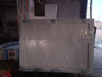 Dvoukřídlé plastové dveře 1620x2260 1x levé 1xpravé