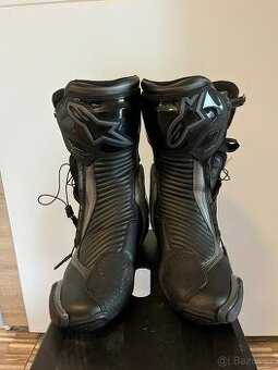 alpinestars pánské boty SMX PLUS V2 black/dark gray